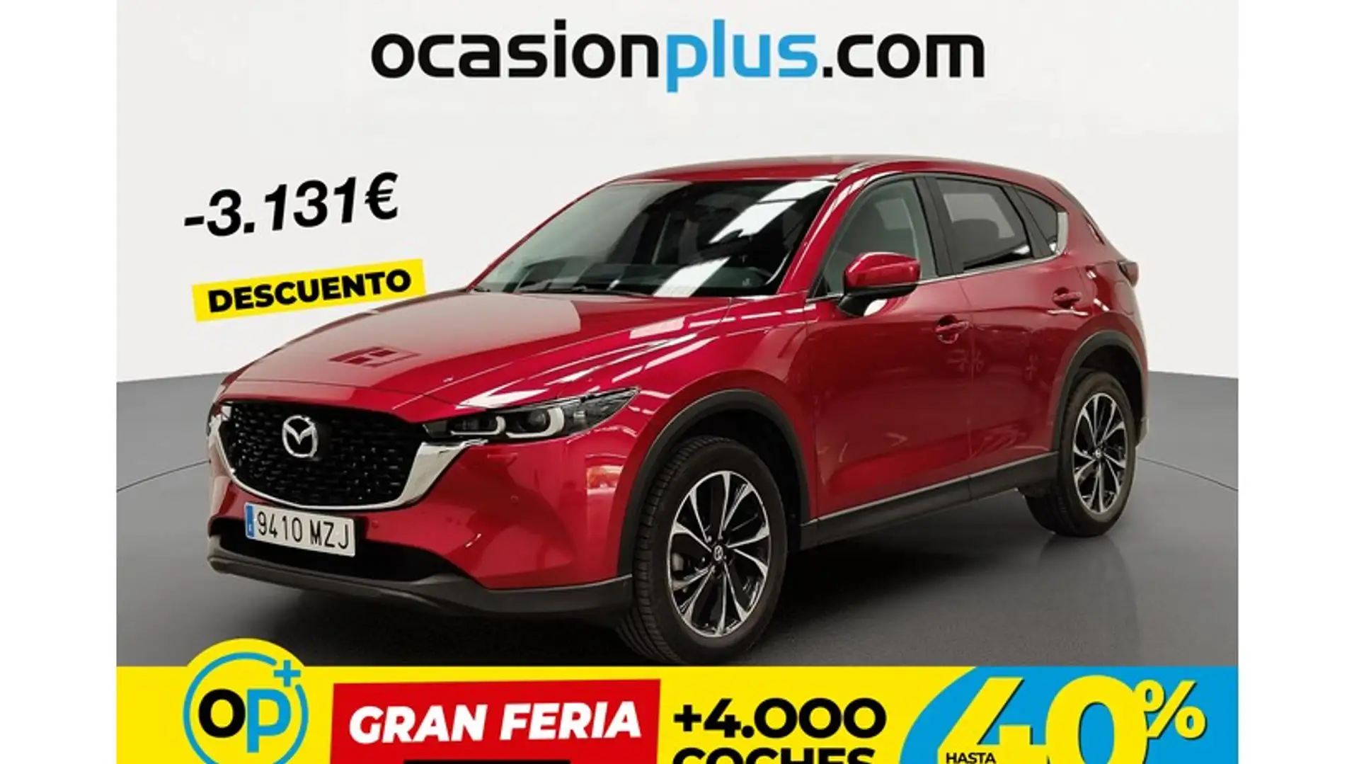 Mazda CX-5 2.0 e-Skyactiv-G MHEV Advantage 2WD Aut. 121kW Rojo - 1
