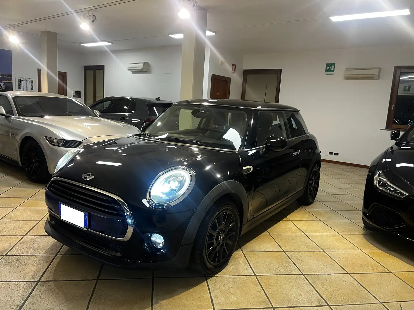 MINI Cooper D Mini 1.5 Cooper D 3p auto - TAGLIANDI CASA MADRE Negro - 1
