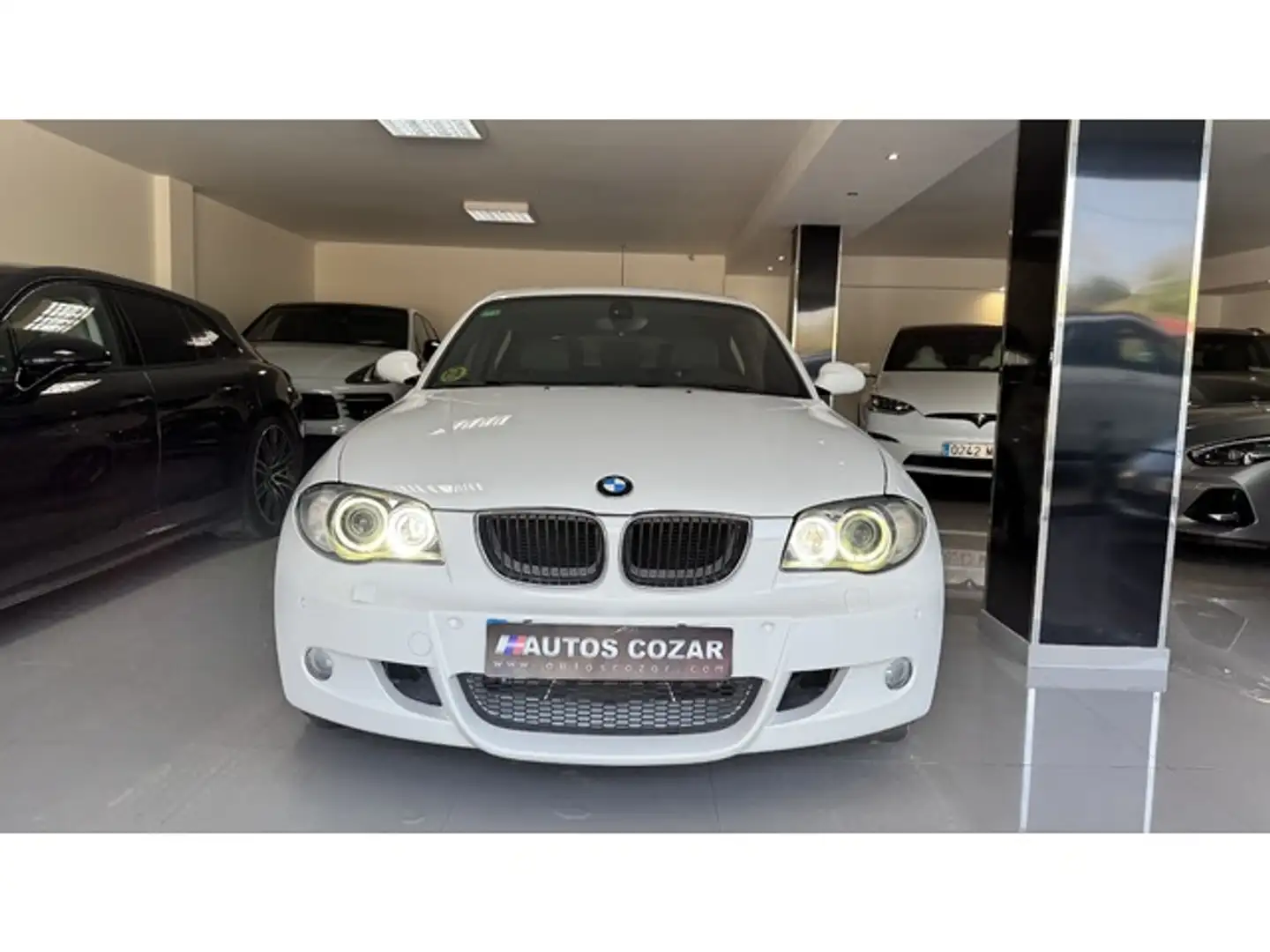 BMW 120 120d Blanc - 2