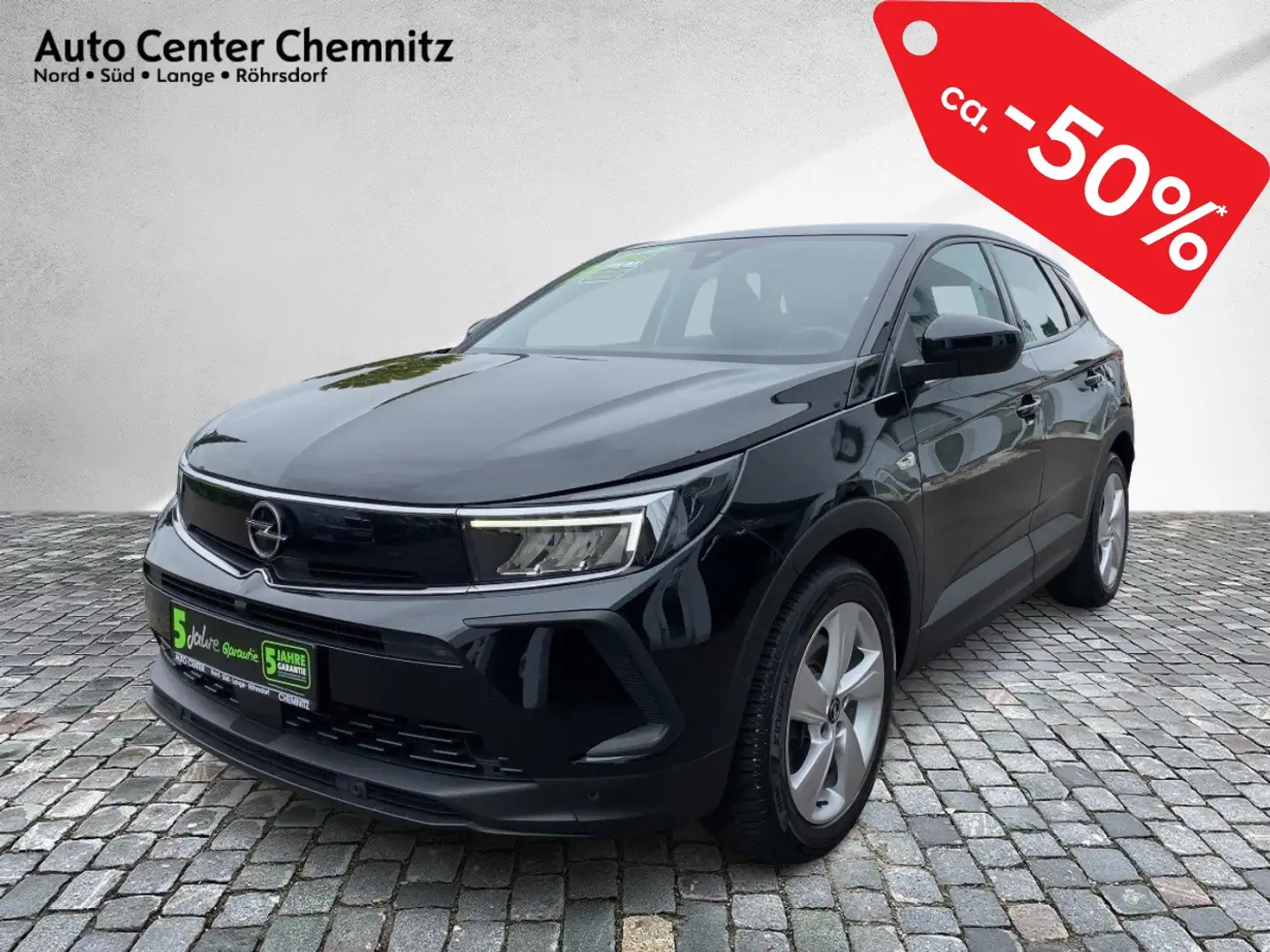 Opel Grandland AT8 Hybrid Edition LED/Navi/SHZ+LHZ/KAM Noir - 2