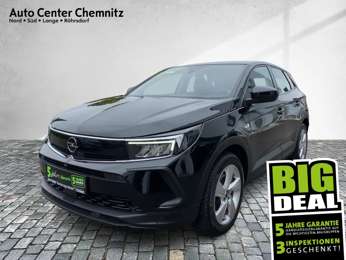 Opel Grandland AT8 Hybrid Edition LED/Navi/SHZ+LHZ/KAM Nero - 1