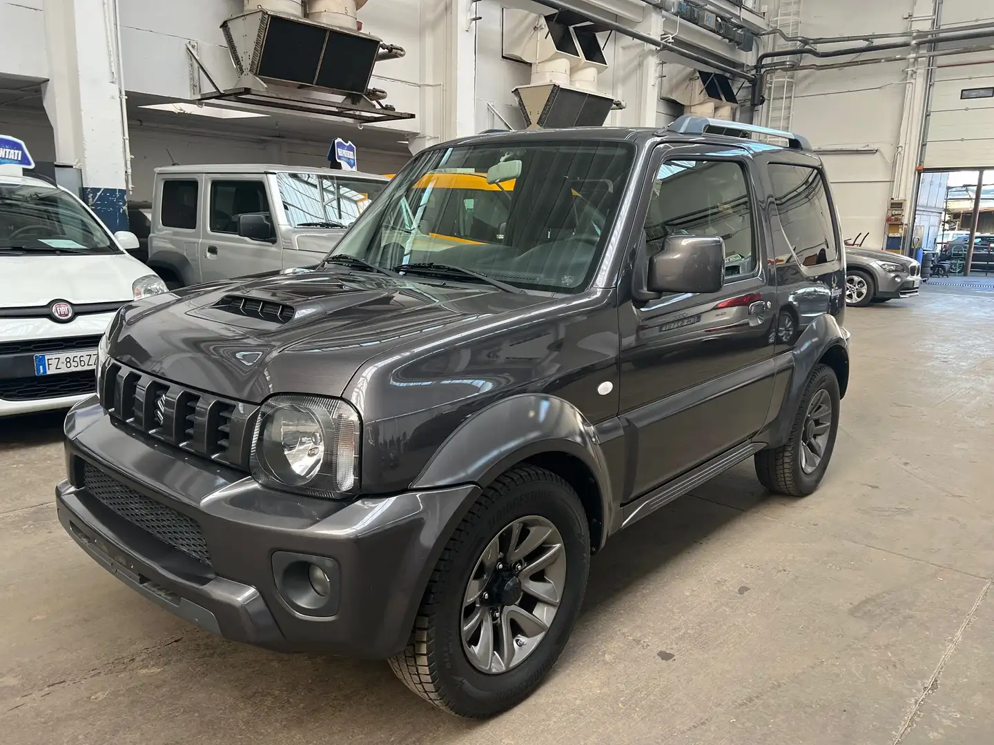 Suzuki Jimny Suzuki 1.3 4WD SOLO 99000KM PREZZO REALE Gris - 2