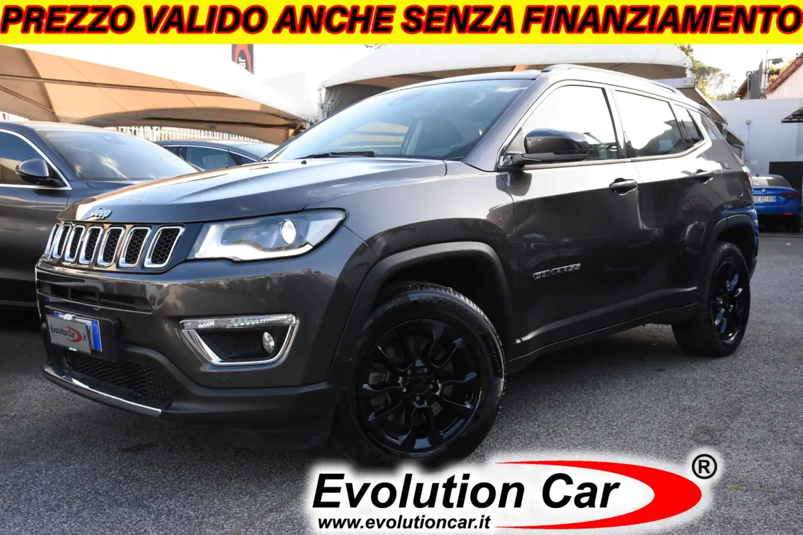 Jeep Compass 1.3 Turbo T4 190 CV PHEV AT6 4xe Limited Grijs - 1
