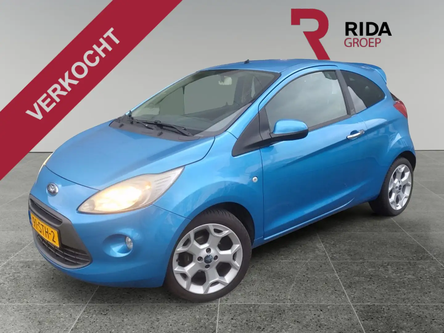 Ford Ka/Ka+ 1.2 Titanium X | VERKOCHT Blauw - 1