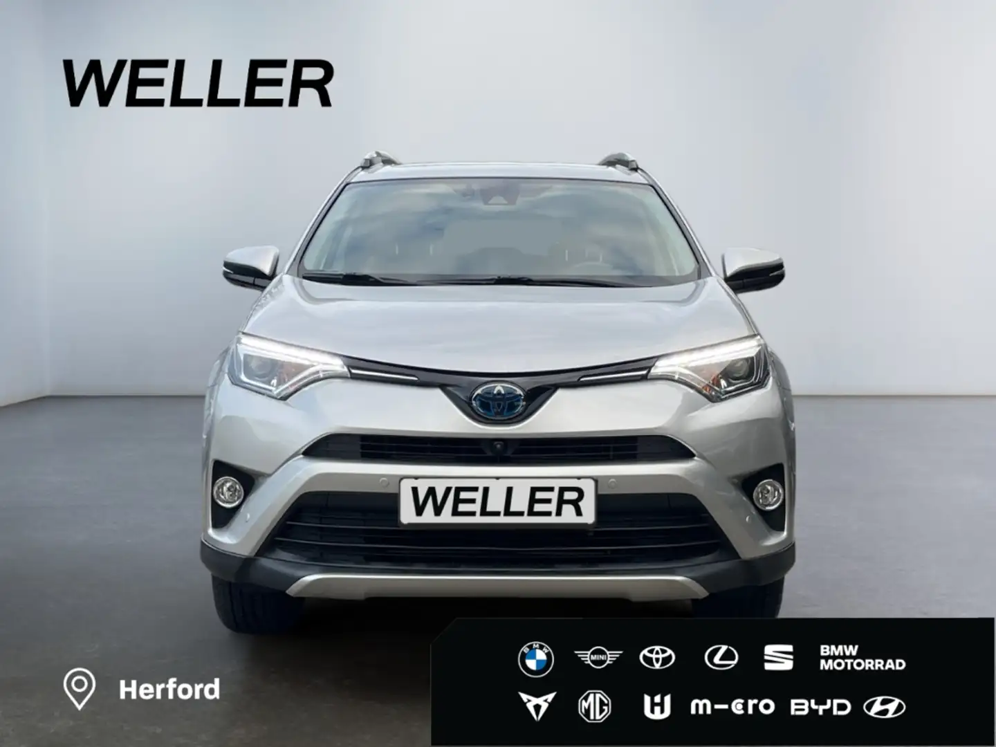 Toyota RAV 4 2.5 4x4 Hybrid Executive *AHK*GSD*Navi* Argent - 2