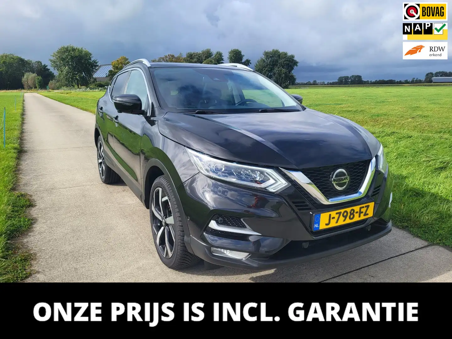 Nissan Qashqai 1.3 DIG-T navi camera panorama dak 82.319km Noir - 1