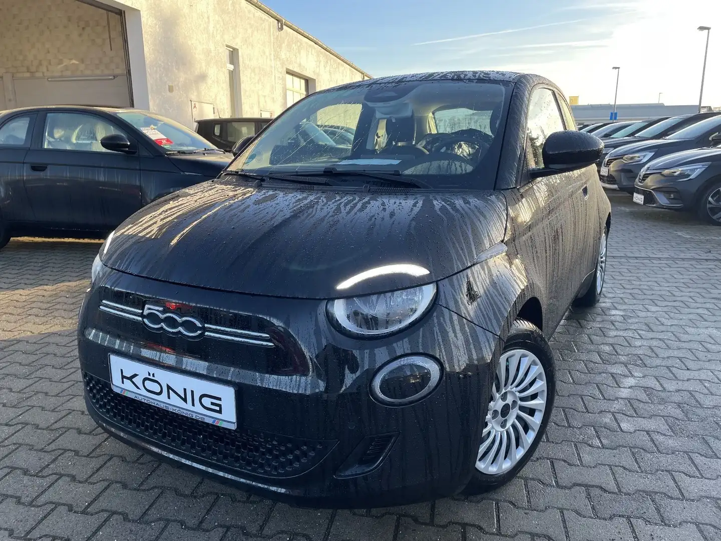 Fiat 500 Neuer 500 320km Reichweite Schwarz - 1