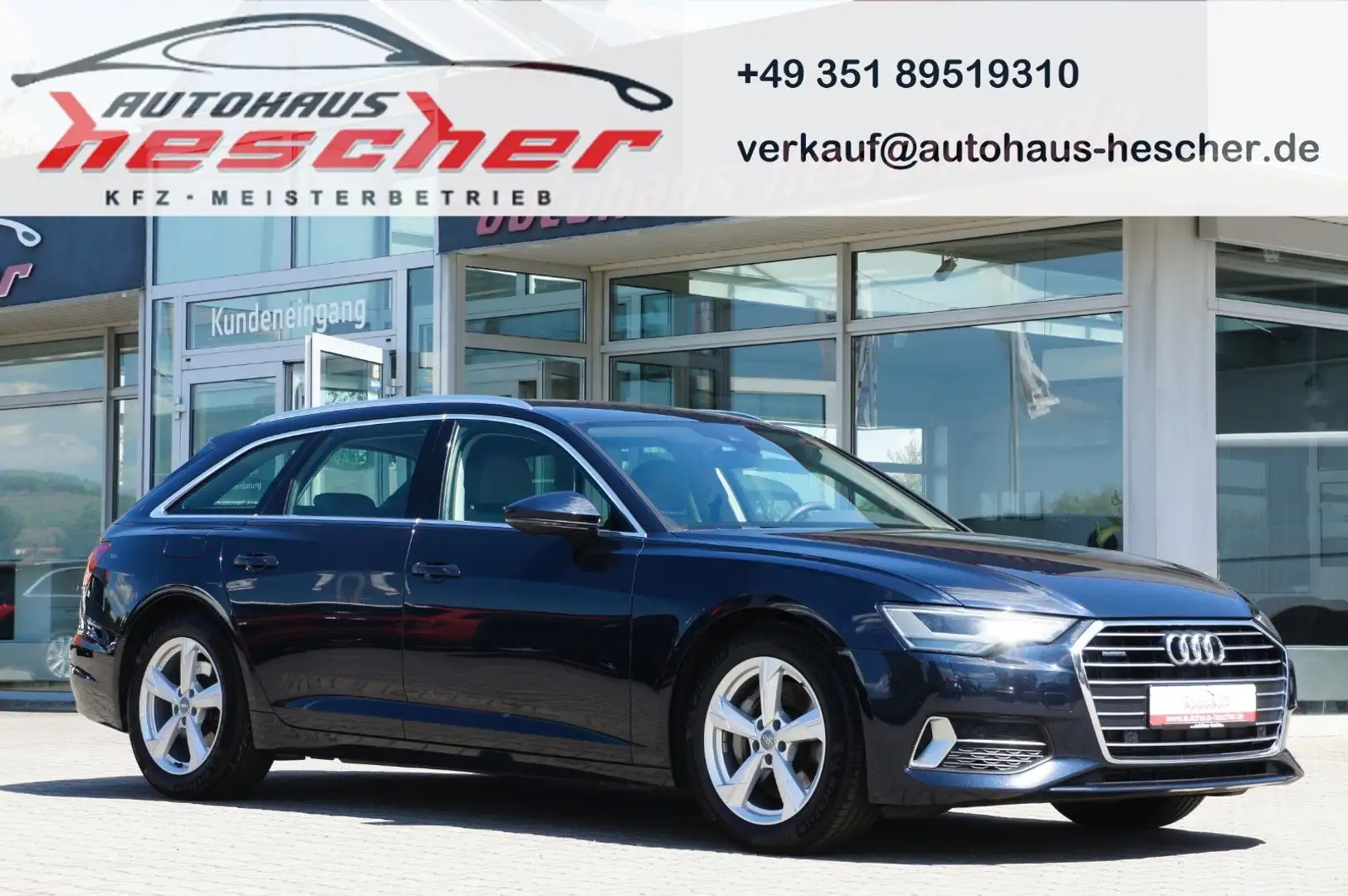 Audi A6 Avant sport 50 TDI quattro *LED*KAMERA*1.HAND Bleu - 1