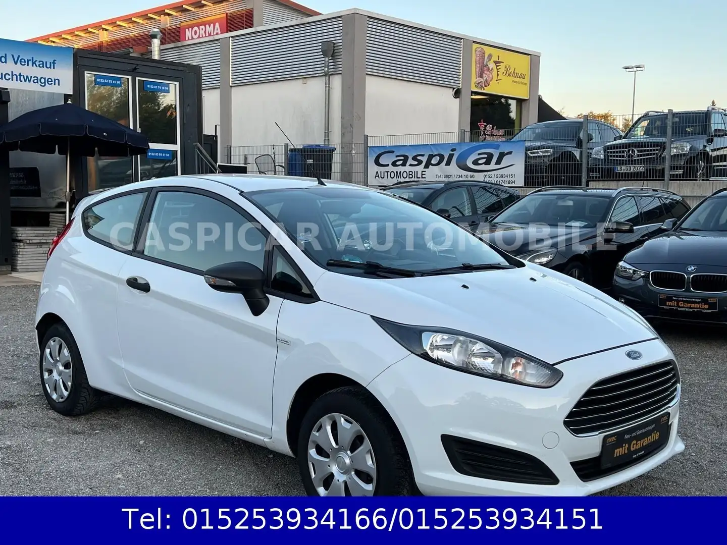 Ford Fiesta 1,25 Ambiente,KLIMA,8 FACH BEREIFT,1.HAND Weiß - 1