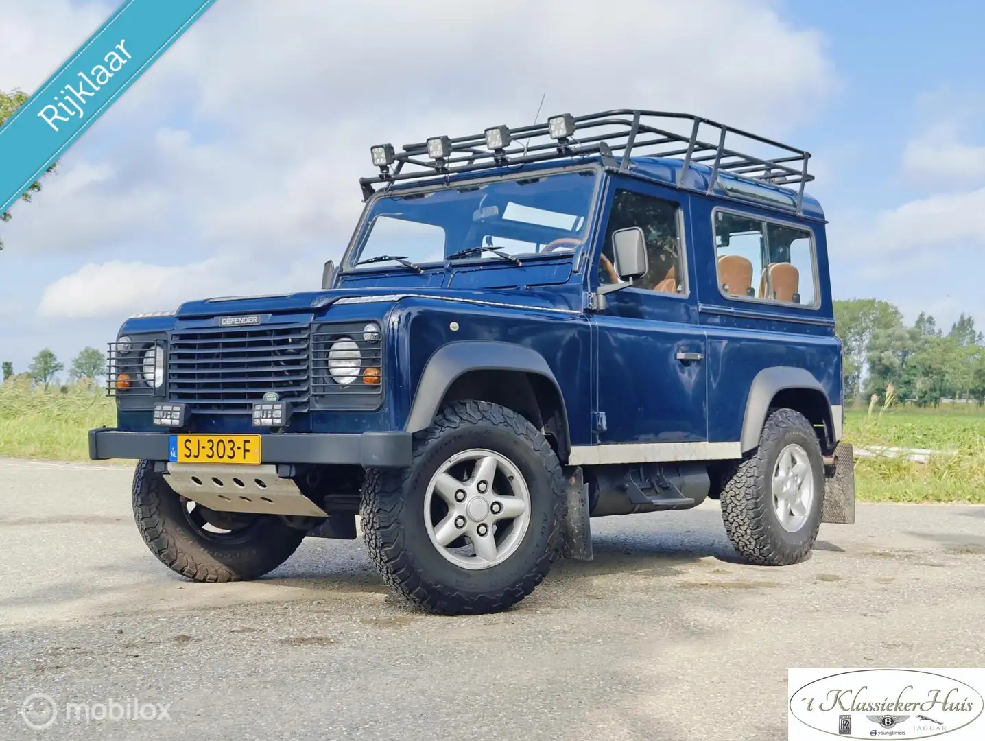 Land Rover Defender 90 HT 2.0 16v 136pk 6 persoons Синій - 1
