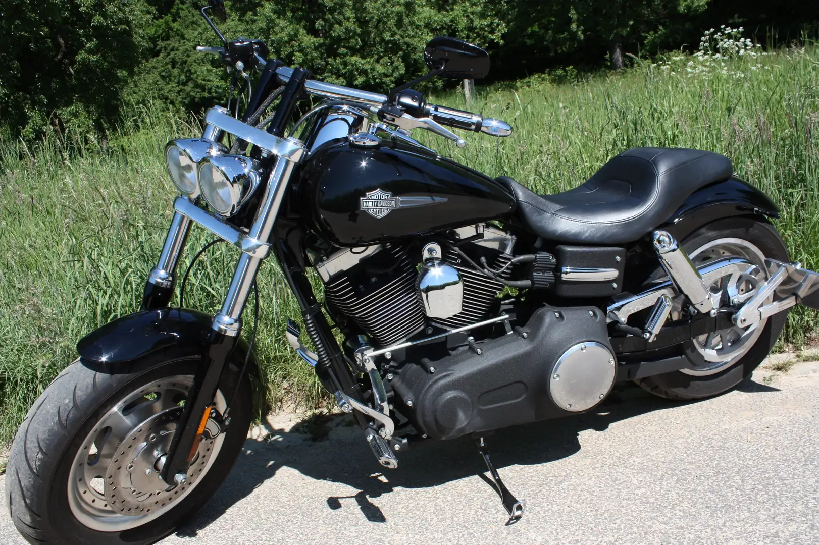 Harley-Davidson Dyna Fat Bob FXDF Чорний - 1