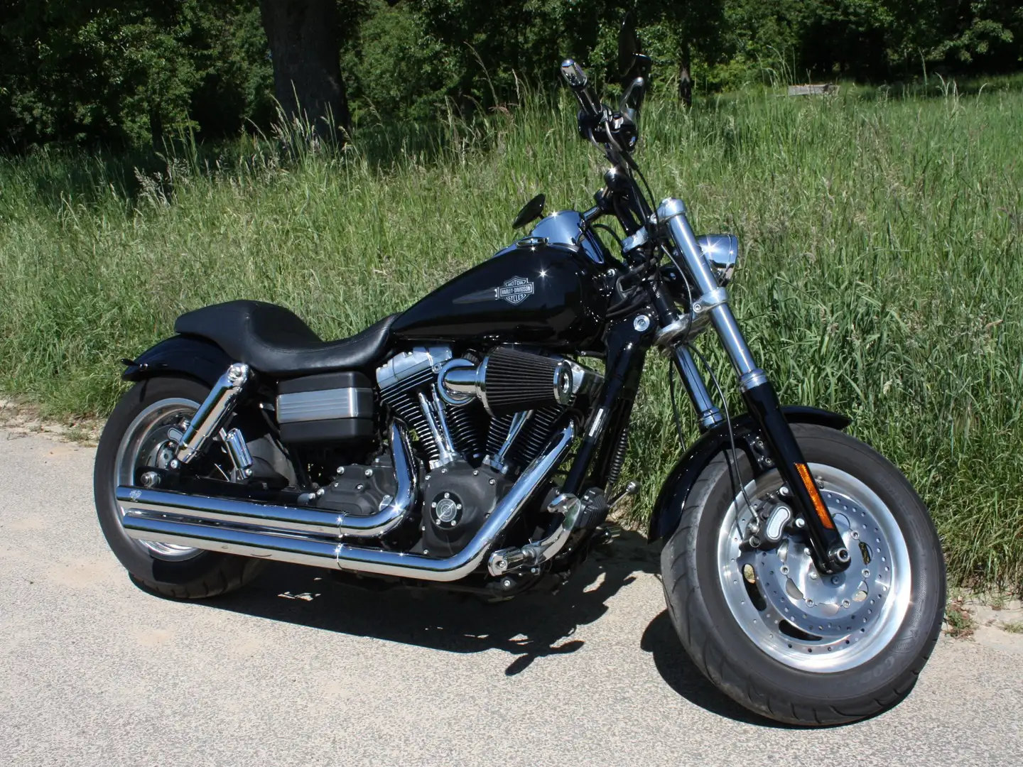 Harley-Davidson Dyna Fat Bob FXDF Чорний - 2