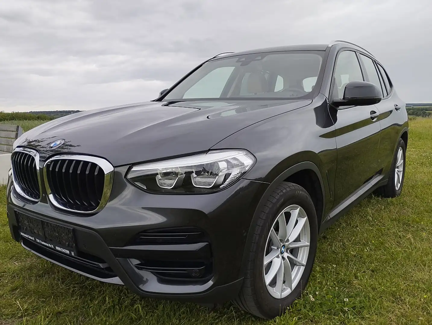 BMW X3 xDrive 20d Aut.Advantage,Leder,Business-Paket P... siva - 2