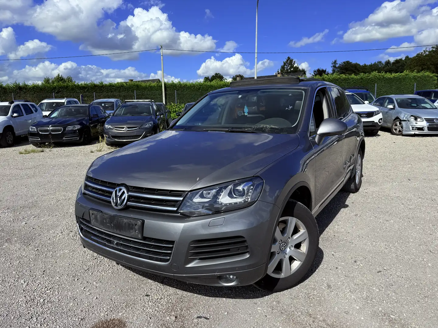 Volkswagen Touareg Touareg 3.0 CR TDi V6 BM Tech.DPF Tiptronic Argent - 1