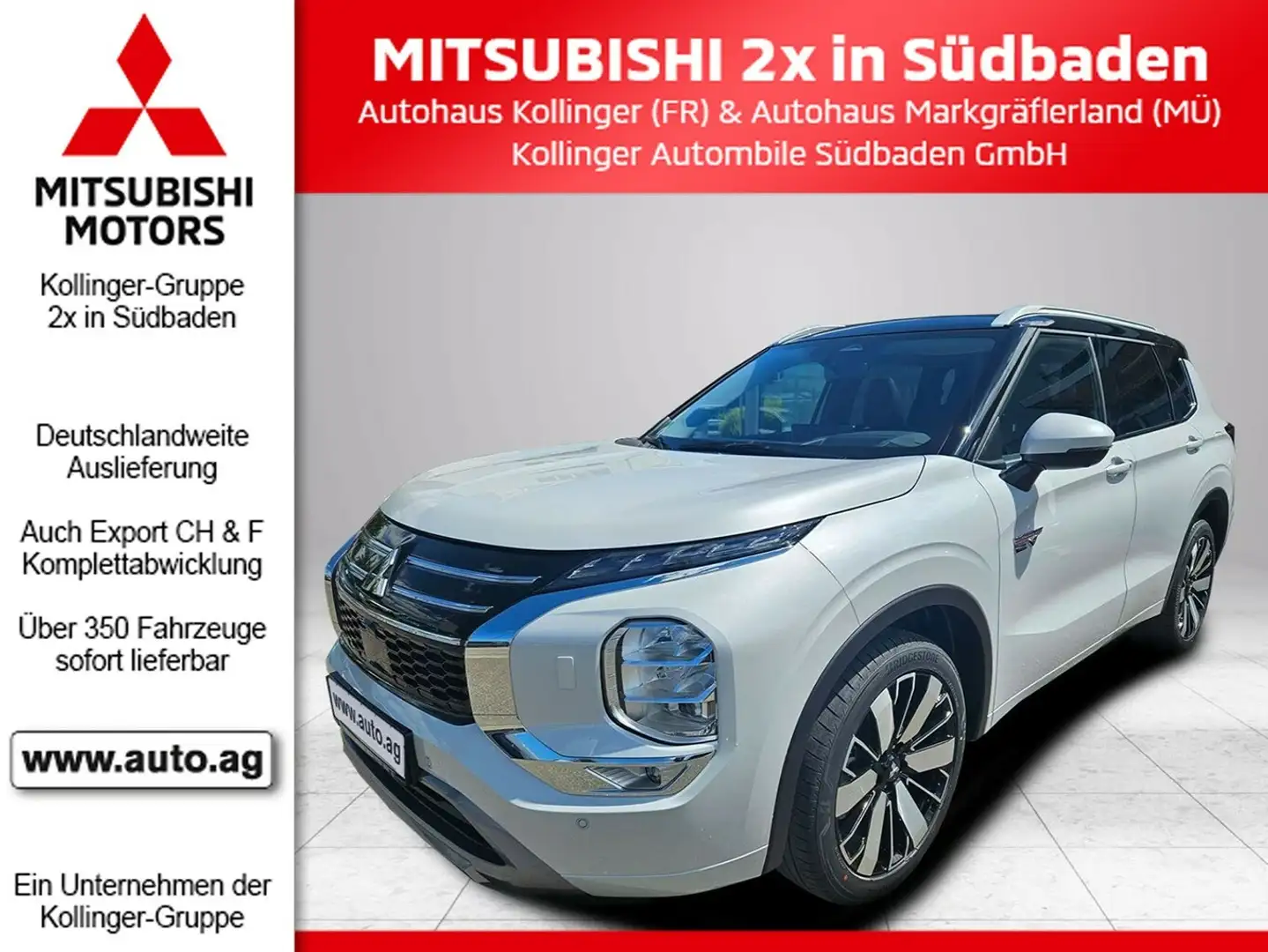 Mitsubishi Outlander 2.4L PHEV TOP NEW MODEL Blanc - 1