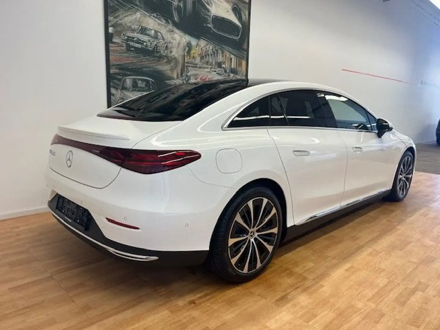 Mercedes-Benz EQE 350 Hinterachsl. Airmatic, AC22KW, Premium Blanc - 2