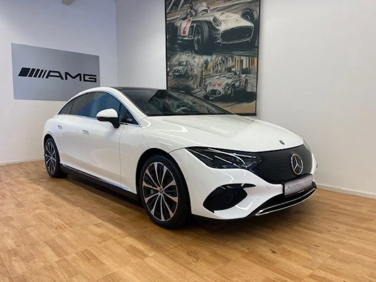 Mercedes-Benz EQE 350 Hinterachsl. Airmatic, AC22KW, Premium Blanc - 1