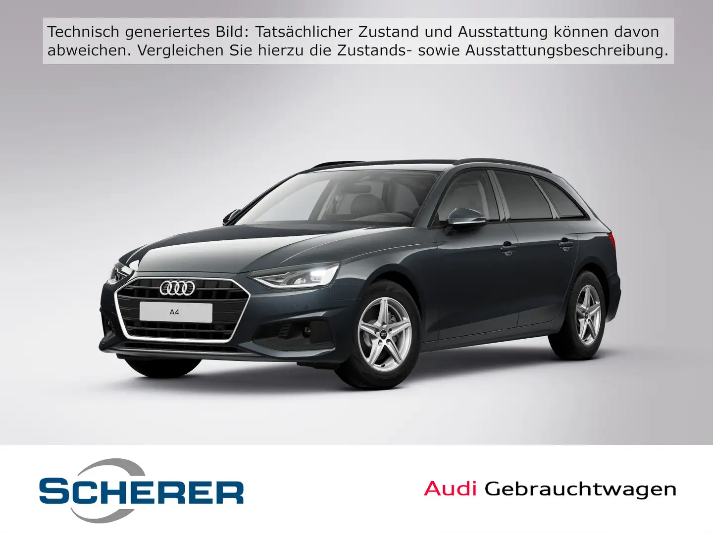 Audi A4 35 TDI 120(163) kW(PS) S tronic Grau - 1