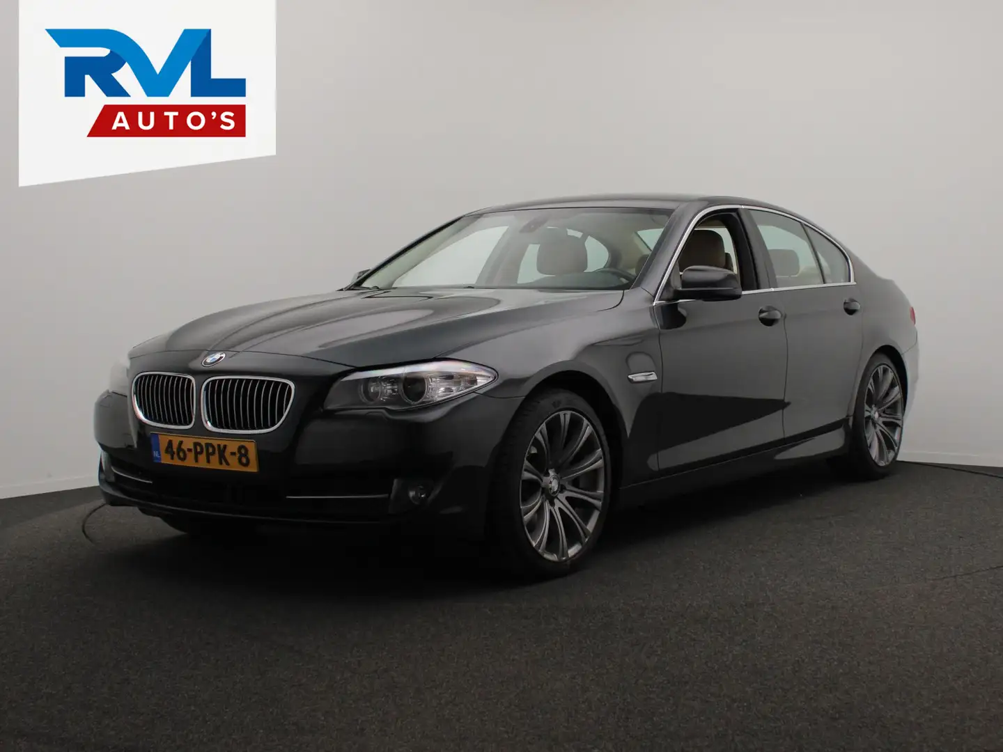 BMW 523 5-serie 523i Executive Origineel NL Leder Navigati Grijs - 1