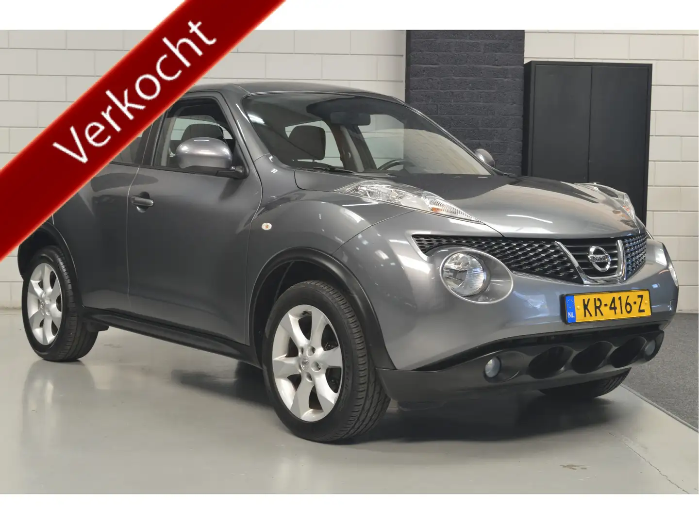 Nissan Juke 1.6 Acenta // AUTOMAAT // TREKHAAK // CLIMA // CAM Gris - 1