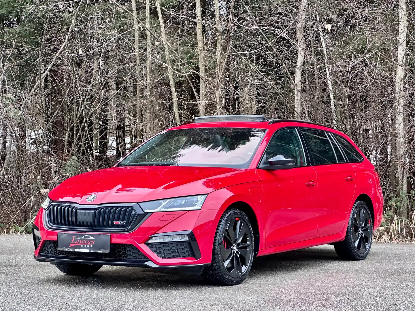 Skoda Octavia RS iV Aut. PANO"HEAD UP*LEDER*LED*NAVI*VIRTUAL* Rot - 1