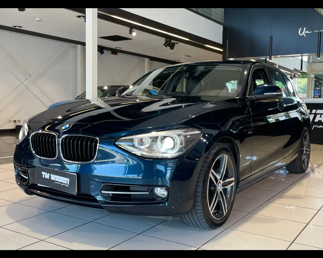 BMW 120 Serie 1  (F20) - 120d 5p. 184cv Sport Blauw - 1