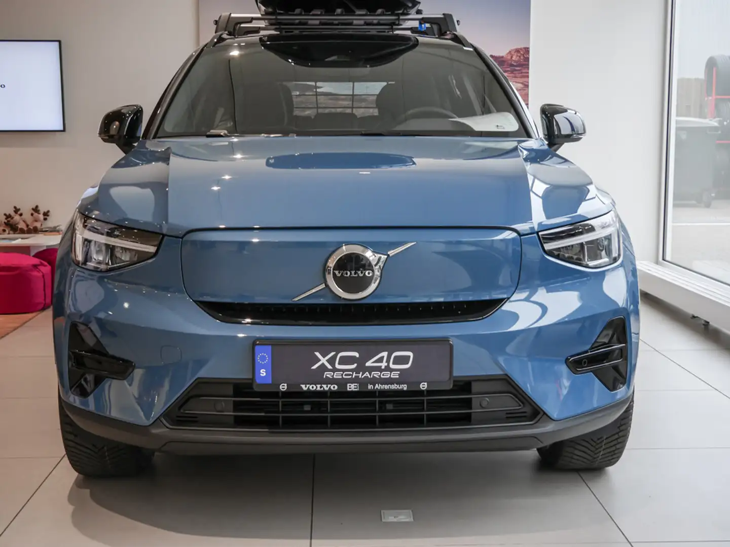 Volvo XC40 Recharge Twin Plus Pure Electric AWD ACC Google Ka Blau - 2