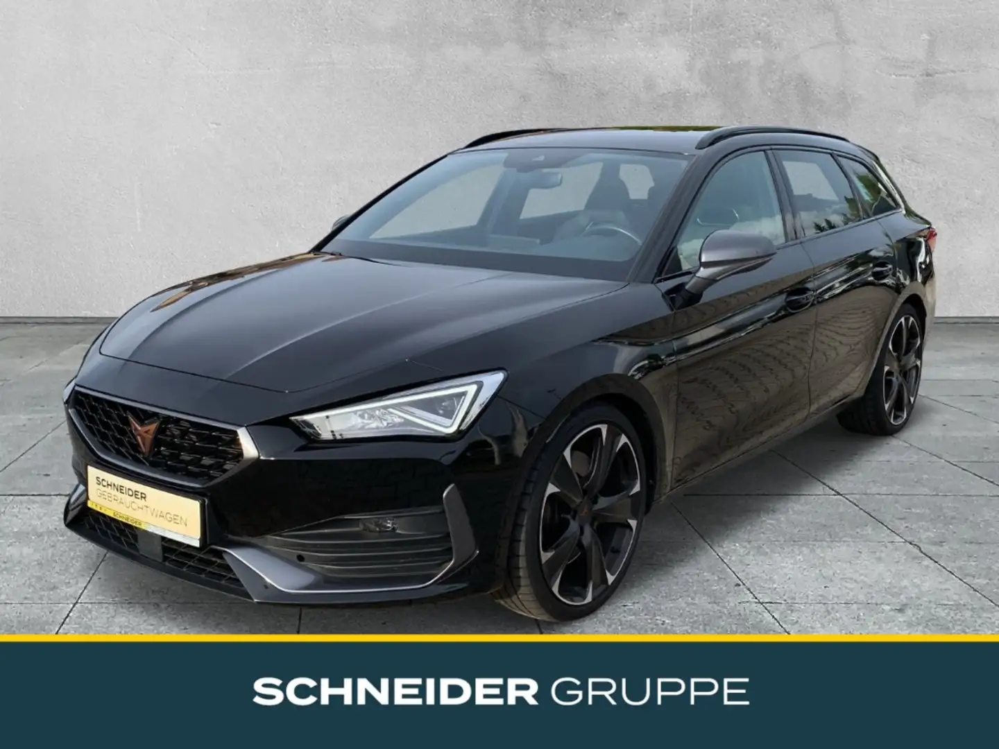 CUPRA Leon SPORTSTOURER 2.0 TSI 4DRIVE VZ AHK+NAVI+LED Schwarz - 1