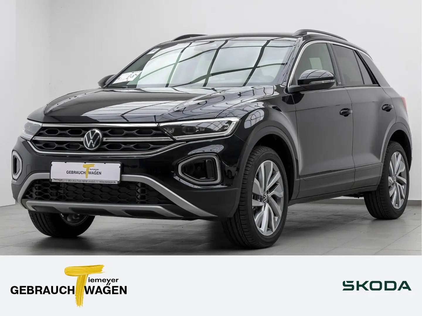 Volkswagen T-Roc 1.5 TSI DSG LIFE AHK NAVI IQ-LIGHT SITZHZG Nero - 1