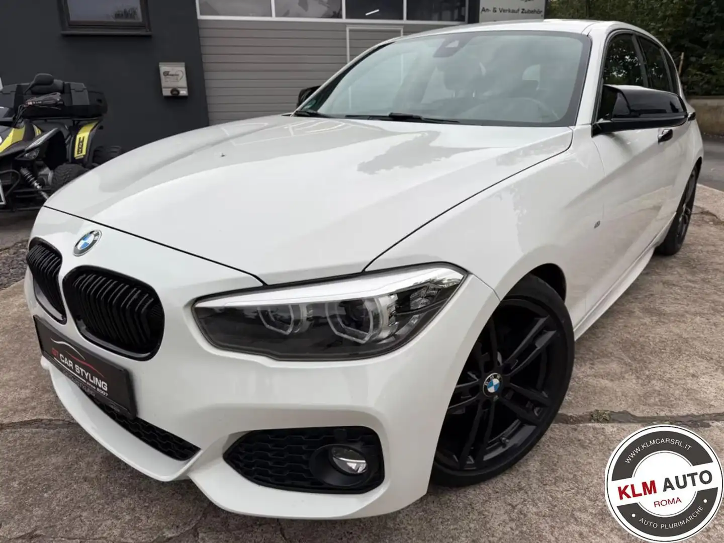 BMW 118 i 5p. M sport F20 Shadow Line Garanzia Blanc - 1
