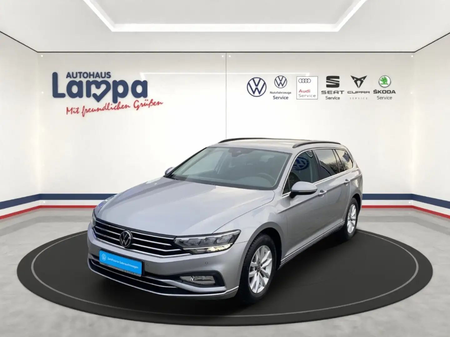 Volkswagen Passat Variant Business 2.0 TDI DSG AHK, ACC NAVI Silber - 1