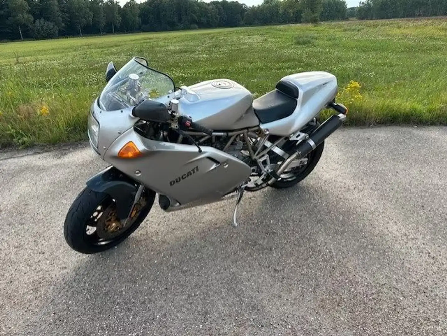 Ducati 900 SS Zilver - 1