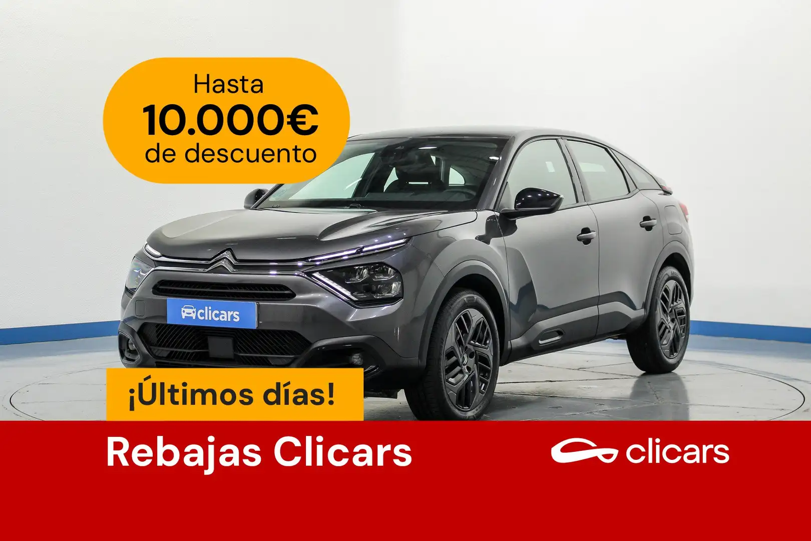 Citroen C4 1.2 PureTech Plus S&S EAT8 130 Gris - 1