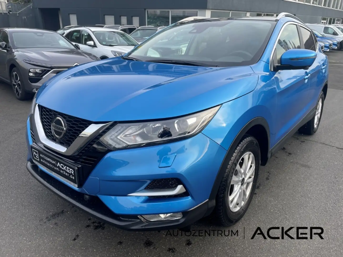 Nissan Qashqai N-Connecta 1.3 DIG-T 4x2 Pano/PDC/Navi Blau - 1