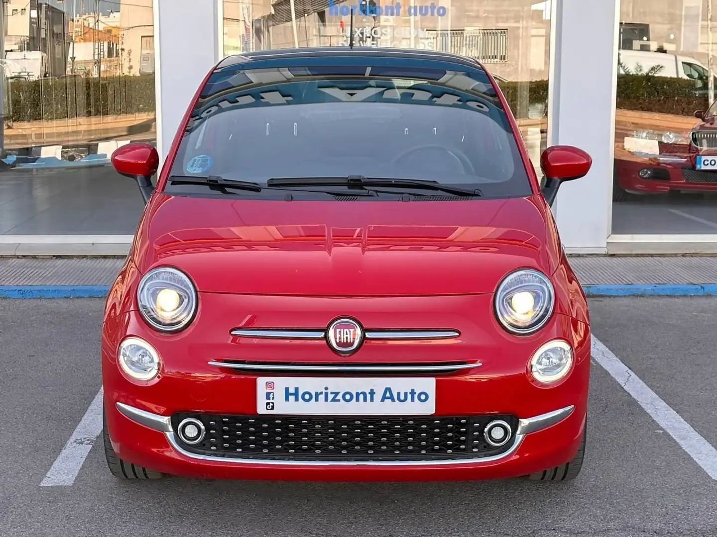 Fiat 500 Hybrid Rosso - 2