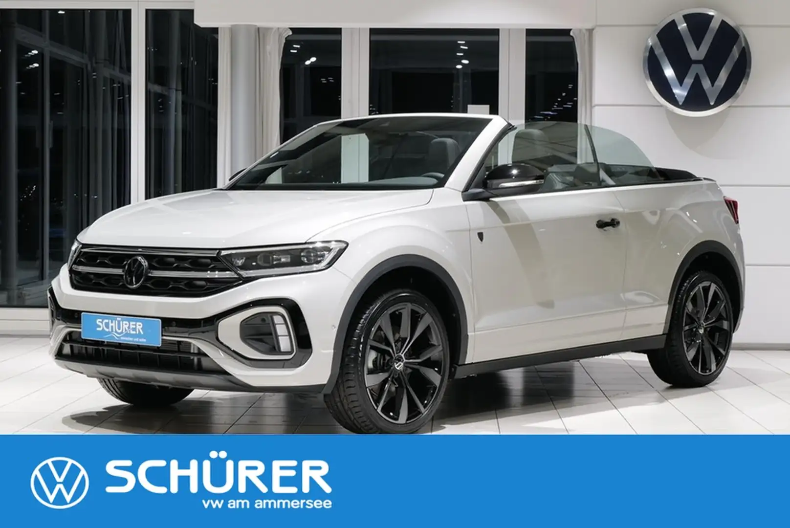 Volkswagen T-Roc Cabriolet 1.5TSI DSG R-Line Karmann Leder AHK D... Grau - 1