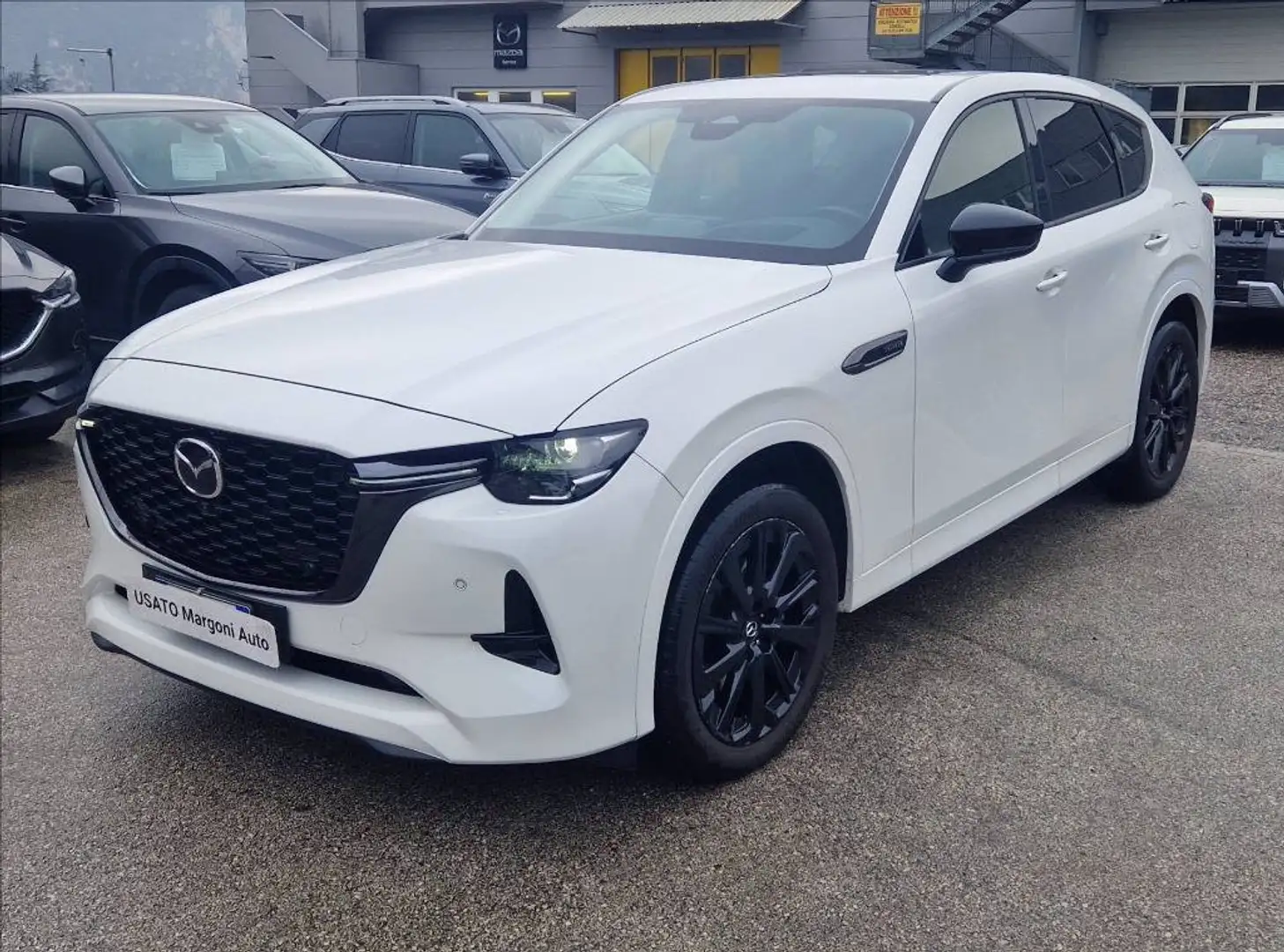 Mazda CX-60 3.3 m-hybrid boost Homura tetto pan. Convenience&S Blanco - 1