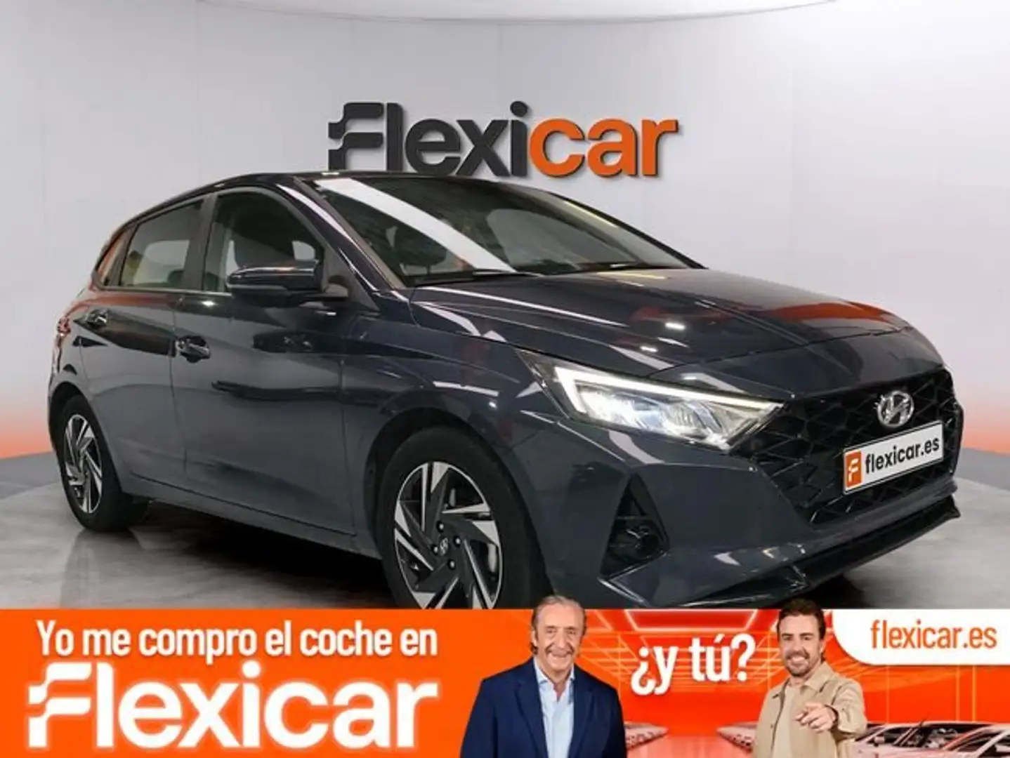 Hyundai i20 1.0 TGDI Klass 100 Gris - 1