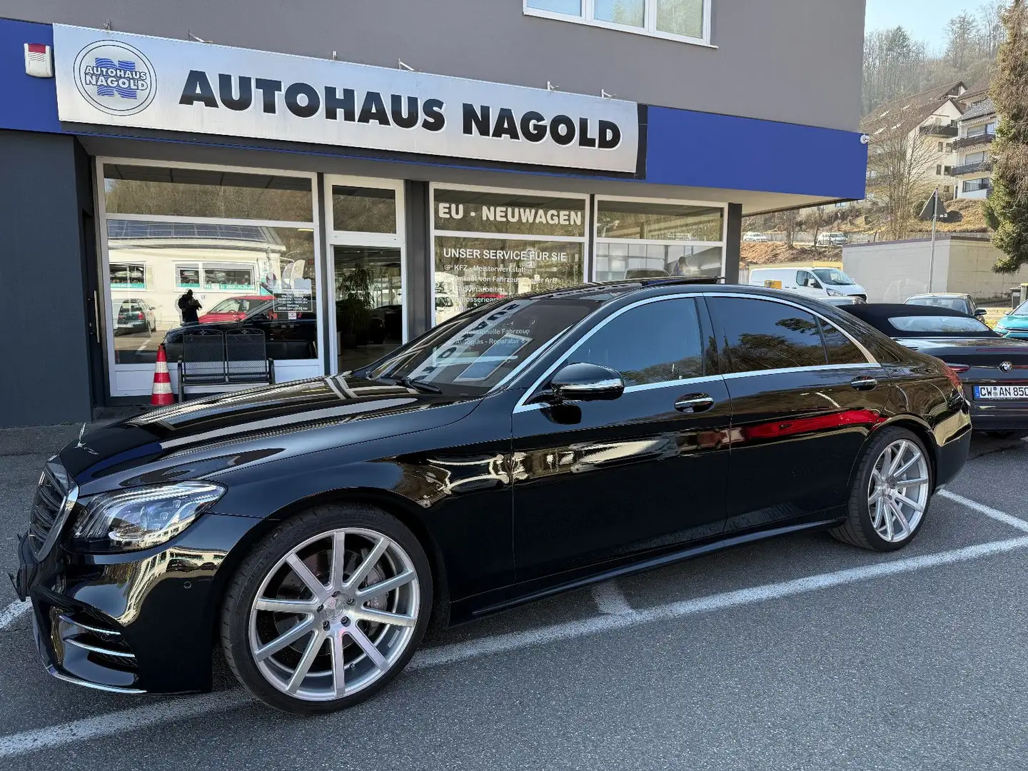 Mercedes-Benz S 400 d L MB-Garantie H-Up S-Cl Pano Sitzkli Negru - 1