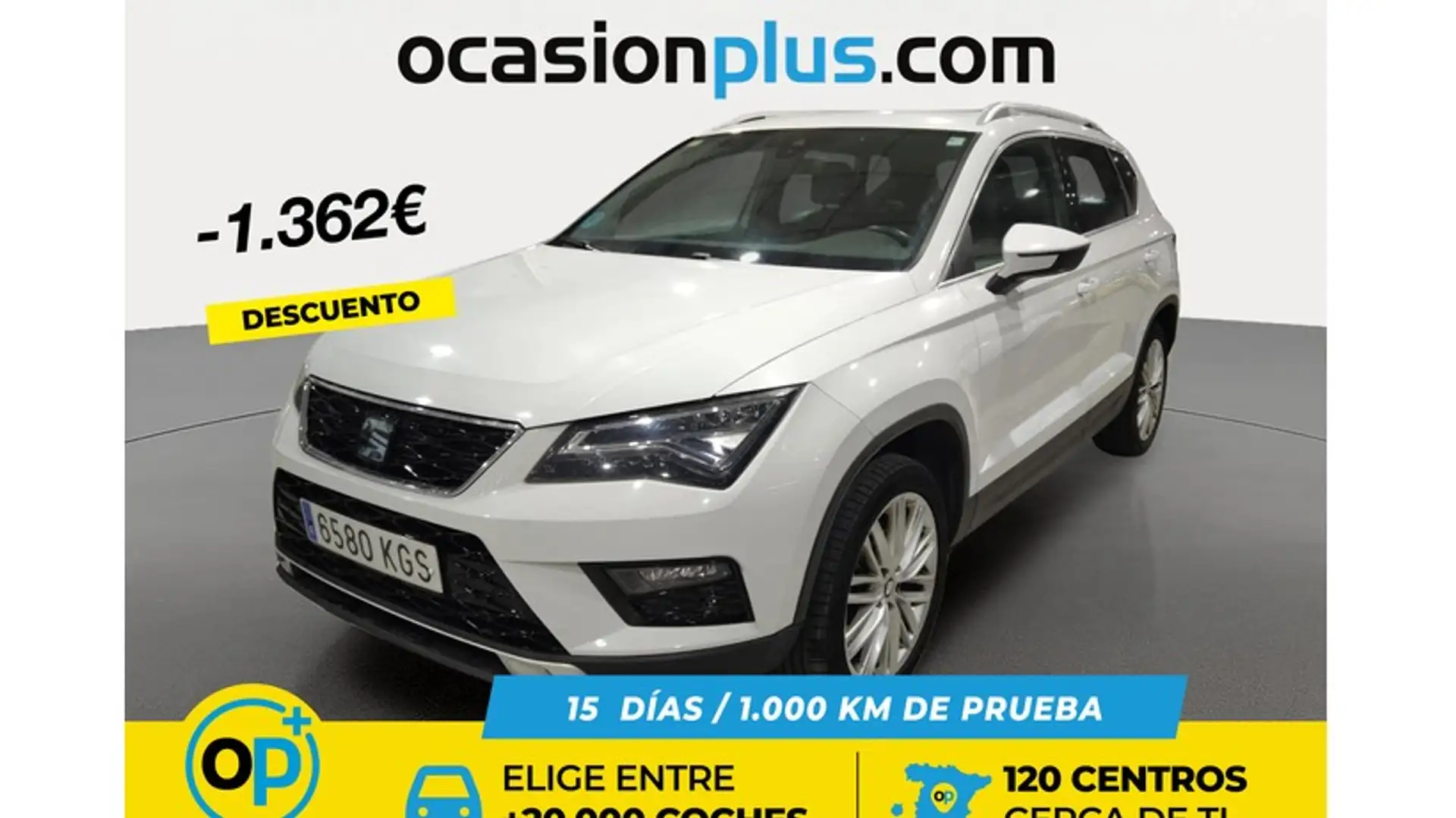 SEAT Ateca 1.6TDI CR S&S Ecomotive Xcellence Weiß - 1