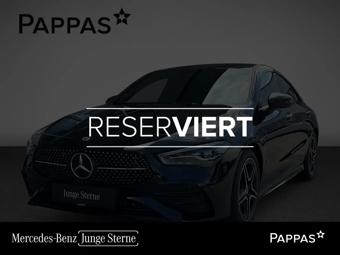 Mercedes-Benz CLA 200 Coupé AMG Line Premium*Night-Paket*Licht-und Sicht Schwarz - 1