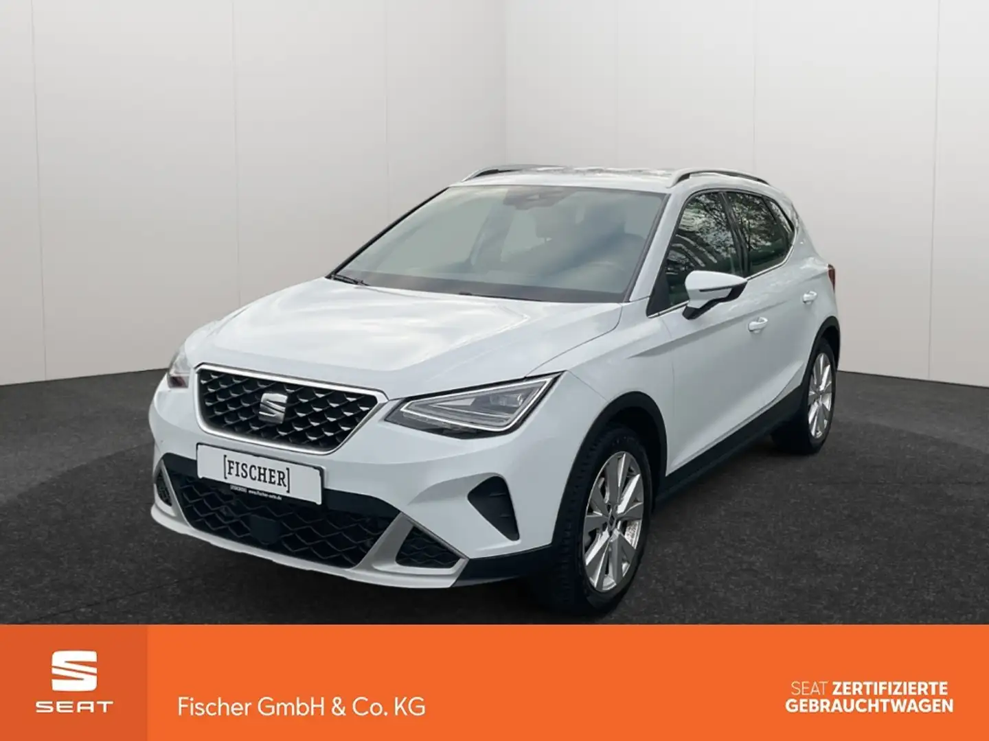 SEAT Arona 1.0TSI Xperience Navi LED GRA SHZ DAB Weiß - 1