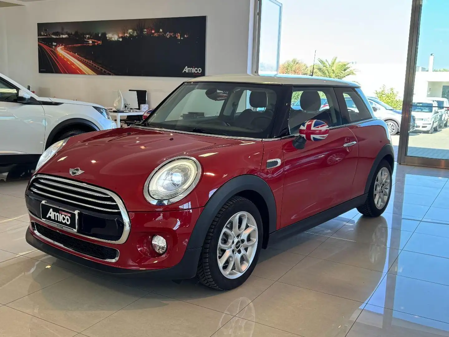MINI Cooper D Cooper 1.5 D Hype Led/Pelle/Navi Rouge - 1