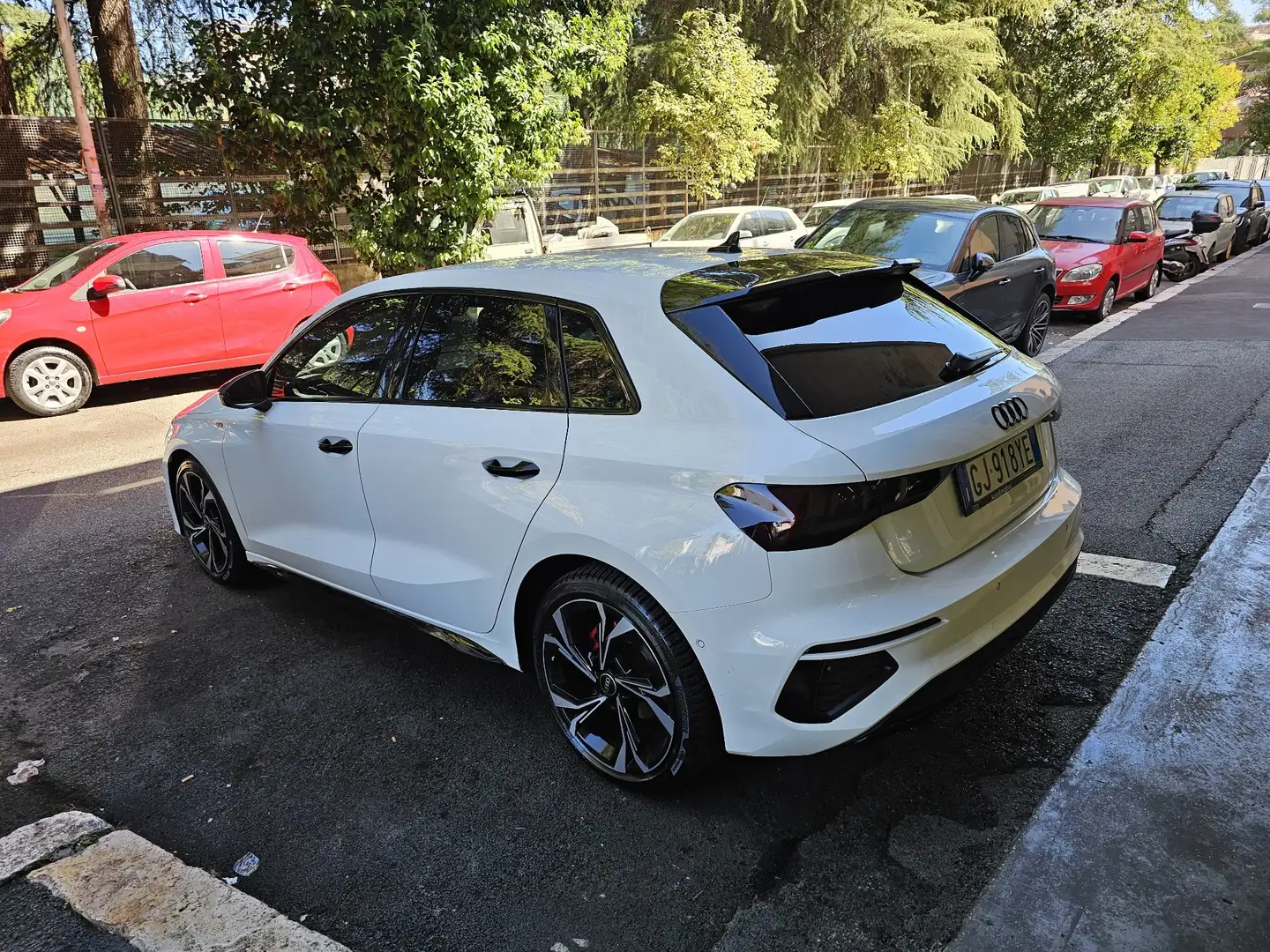 Audi A3 NEOPATENTATI 1.0 TFSI S-LINE Bianco - 2