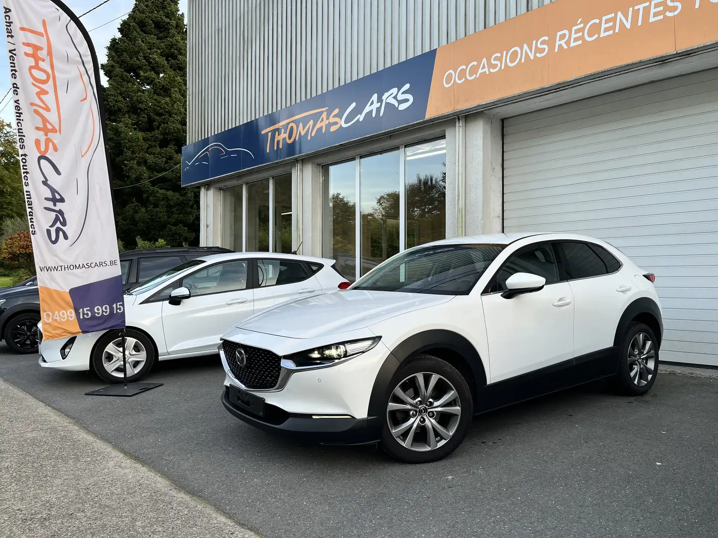 Mazda CX-30 CX-30 1.8 SKYACTIV-D Skydrive Luxury Blanc - 1