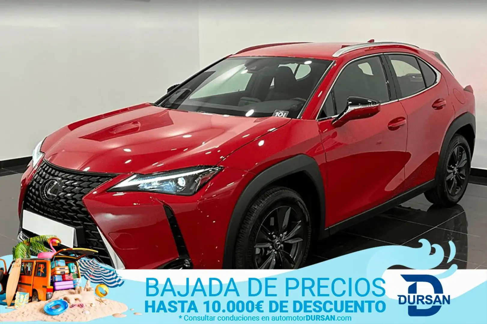 Lexus UX 250h 2.0 Premium Rood - 1