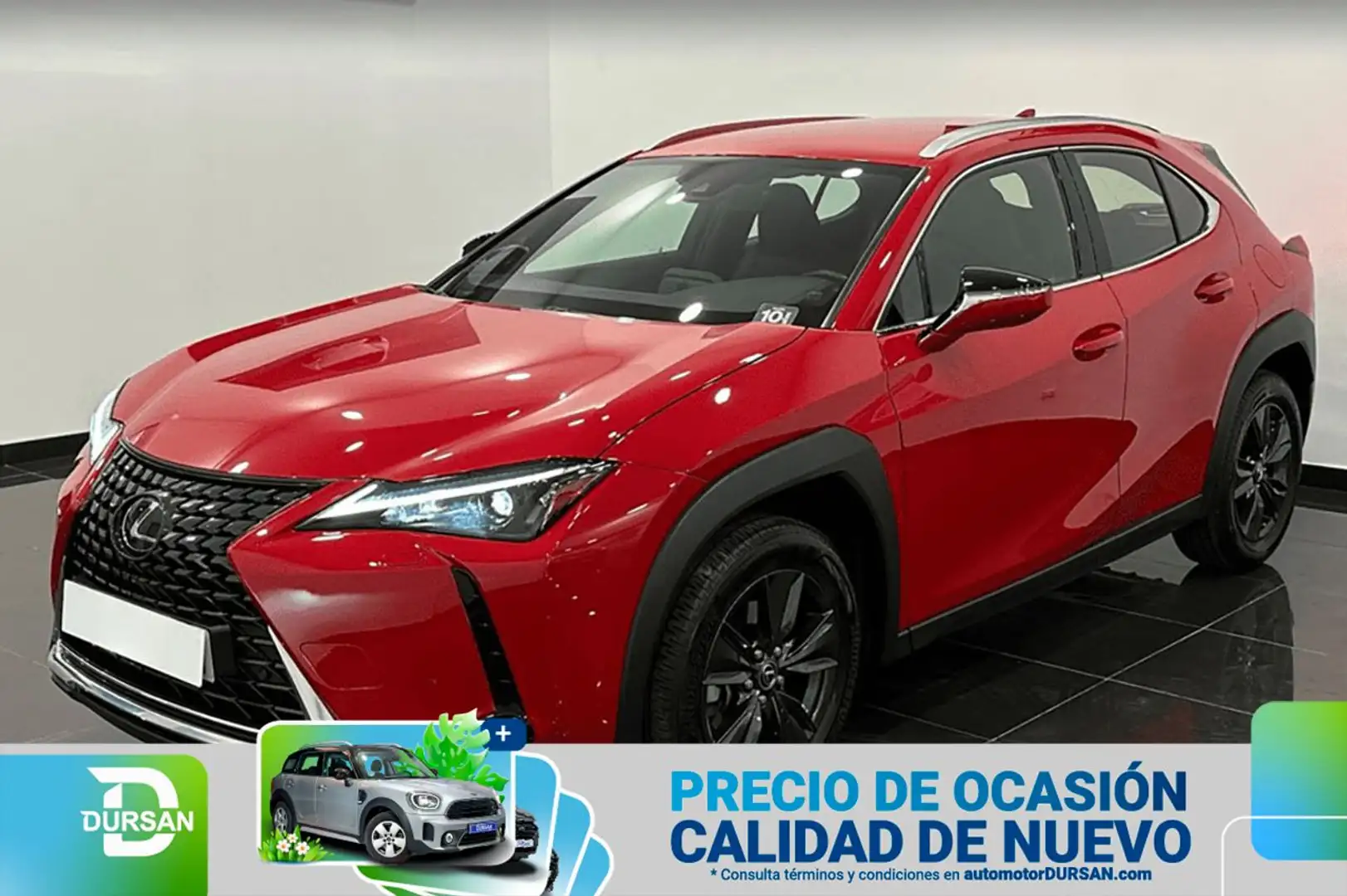 Lexus UX 250h 2.0 Premium Rojo - 1