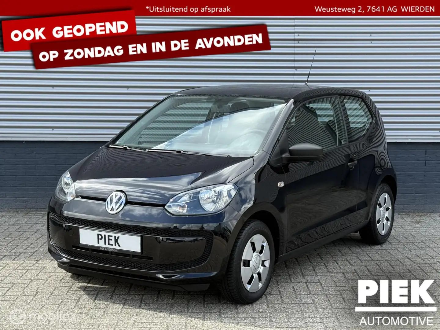 Volkswagen up! 1.0 move up! BlueMotion AIRCO, GARANTIE Negro - 1
