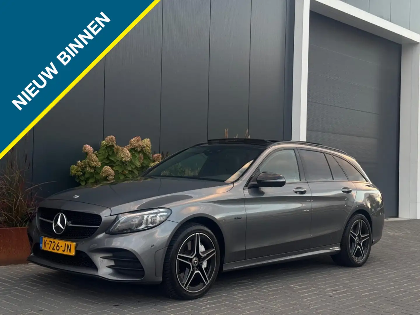 Mercedes-Benz C 300 Estate e BnsSol AMG Ltd M21 FULL PANO NAVI 360 CAM Gris - 1