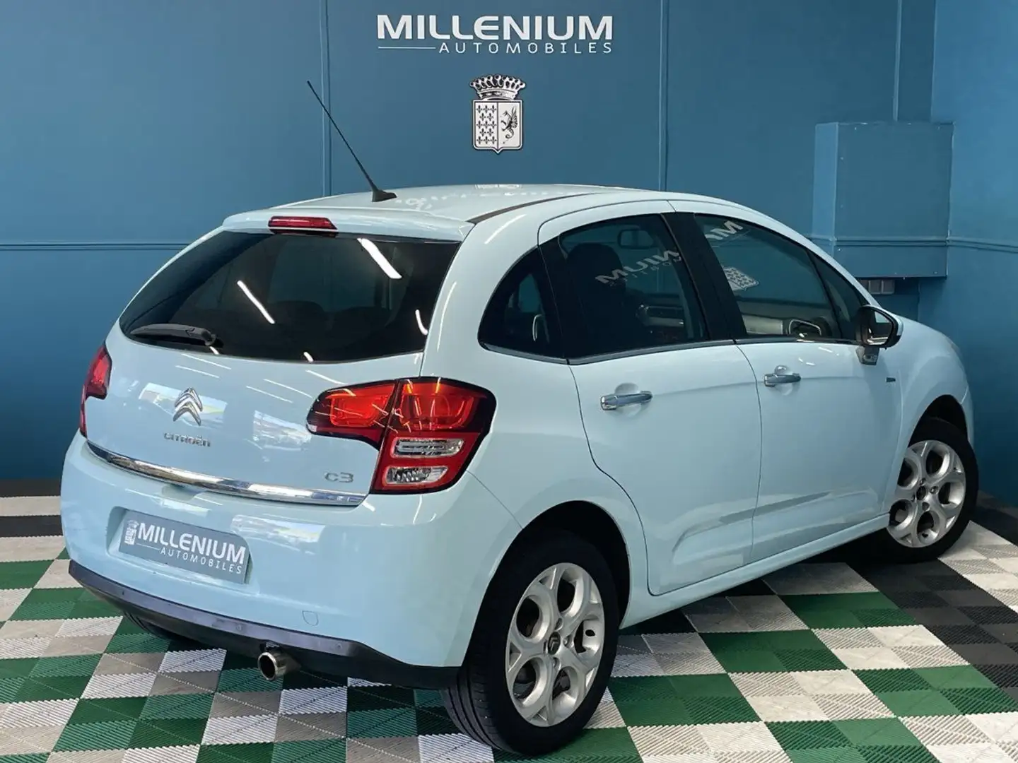Citroen C3 1.6 VTI EXCLUSIVE BA Blau - 2